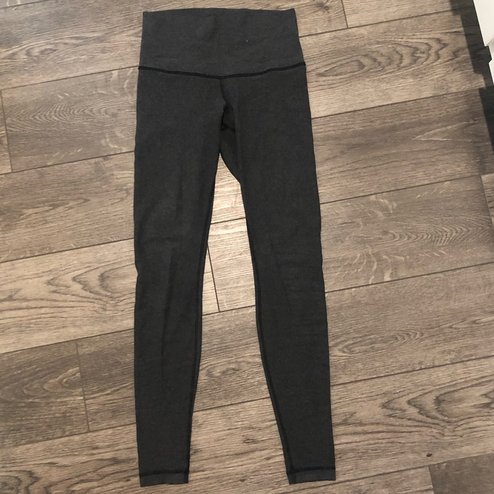Lulu lemon Dark Gray Full Length Leggings